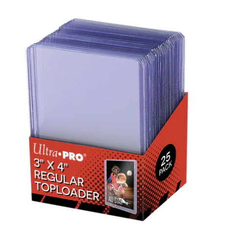 Ultra Pro Regular Toploaders (35pt) 3"x 4" (25ct) Ultra Pro Regular Toploaders (35pt) 3"x 4" (25ct)