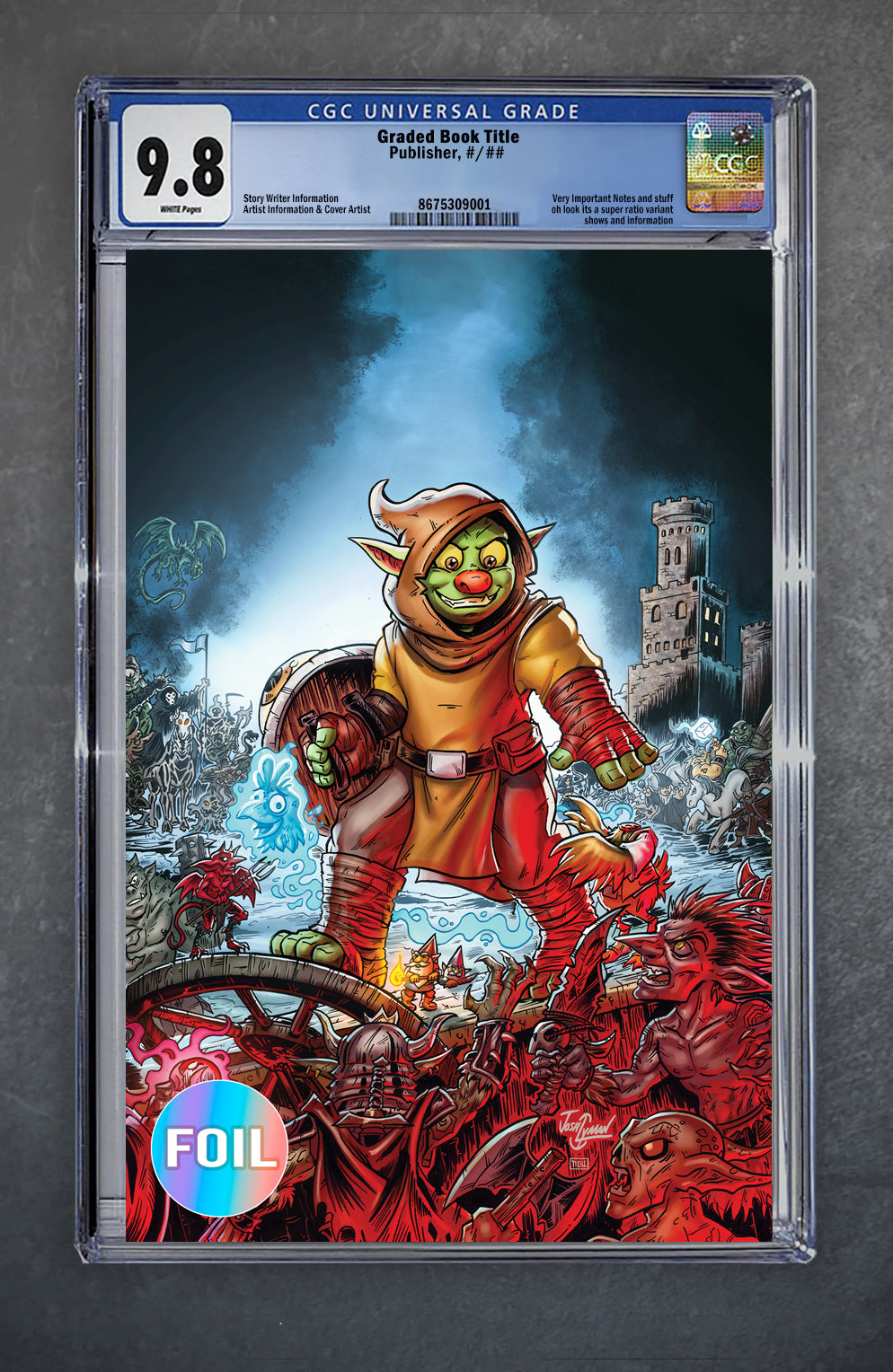 D'Orc #4 CGC 9.8 Josh C Lyman LTD 500 [5/13/26] – PCB Hobby