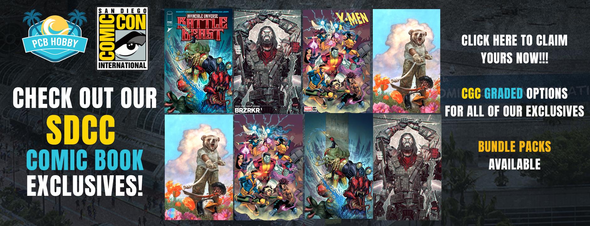 Comic Books - SDCC 2025 Exclusives