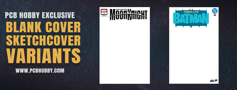 Comic Books - Blank Sketch Covers