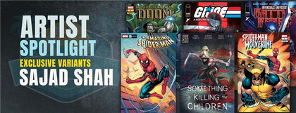 Comic Books - Artist Spotlight - Sajad Shah