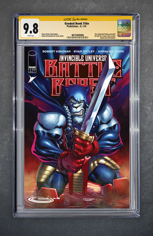 Invincible Universe: Battle Beast #1 CGC 9.8 Sajad Shah PCB Hobby LTD 2000 [4/16/25]