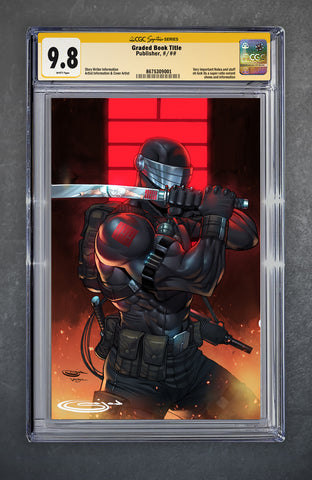 G.I. Joe A Real American Hero Silent Missions Editions 21 CGC Signature Series 9.8 Sajad Shah Variant B Virgin LTD 750 [4/15/25]