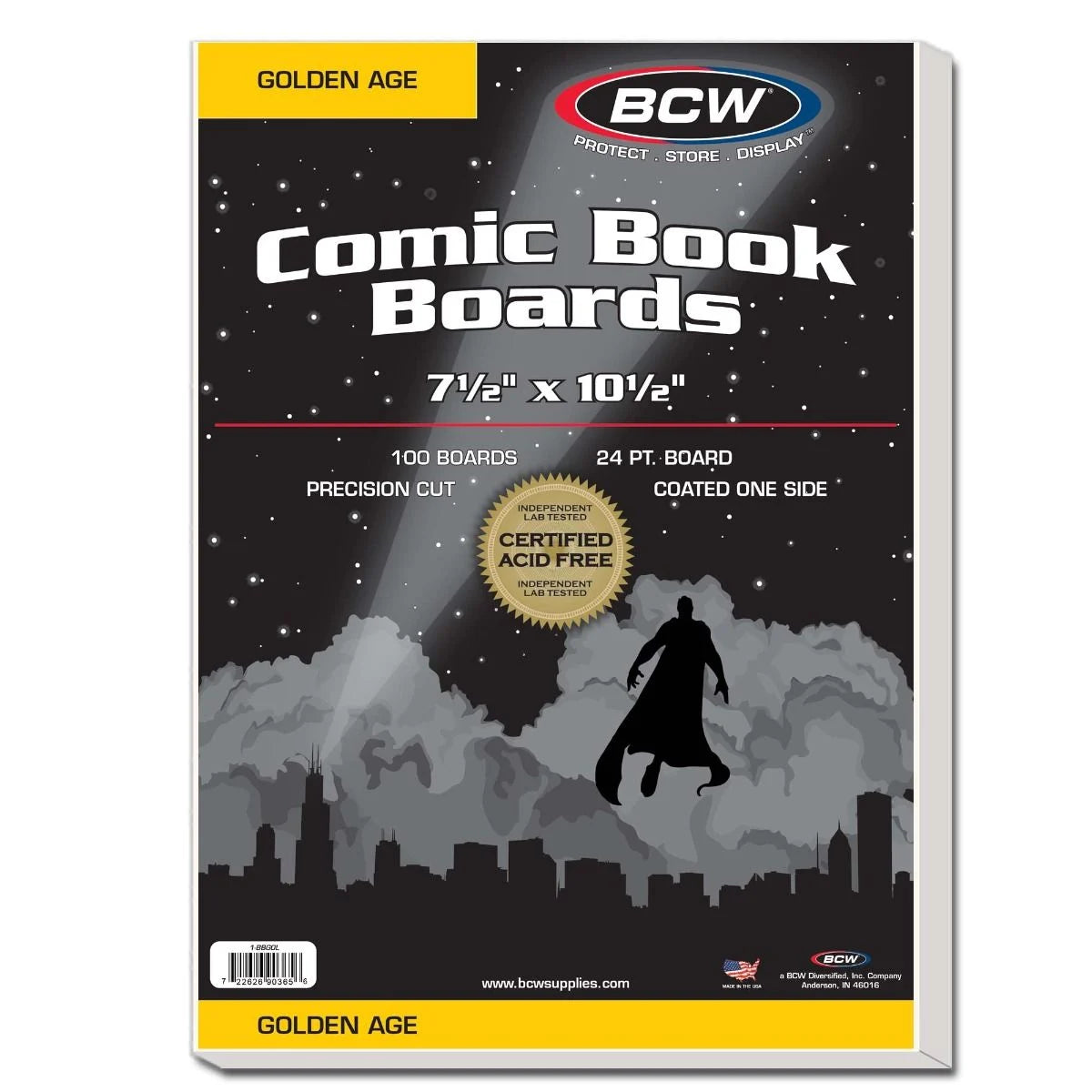 Gold Comic Book Backer Boards (100pk)