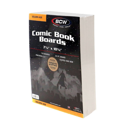 Gold Comic Book Backer Boards (100pk)