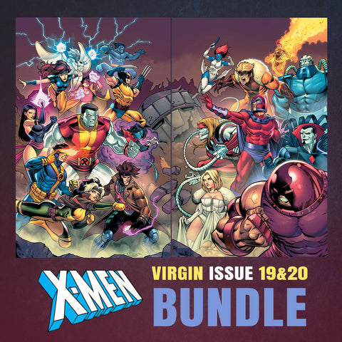 X-Men 19 & 20 VIRGIN CONNECTING COVER BUNDLE