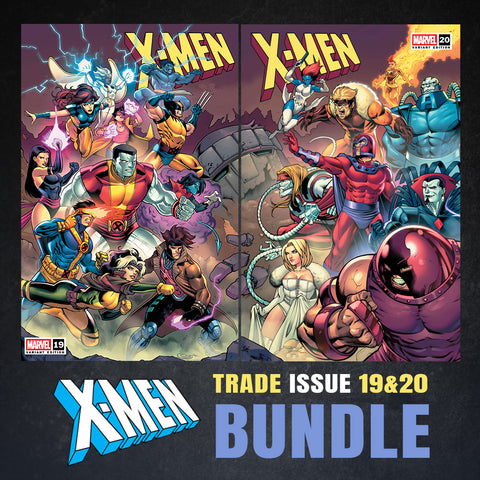 X-Men 19 & 20 Sajad Shah TRADE CONNECTING COVER BUNDLE