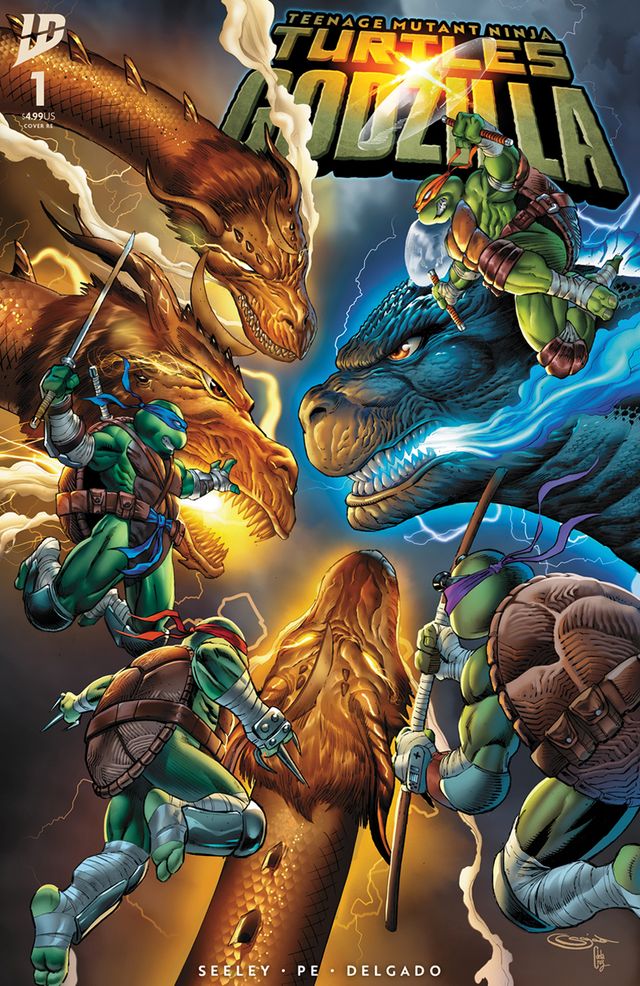 TMNT X Godzilla 1 Sajad Shah Variant A Trade LTD 500 [11/12/25]
