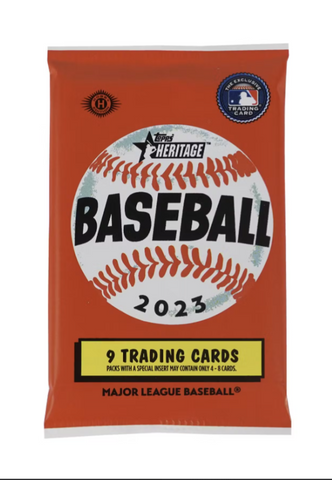 2023 Topps Heritage Baseball Hobby Box (24-packs)