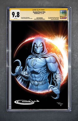 Marc Spector: Moon Knight #1 CGC Signature Series 9.8 Sajad Shah Variant B Virgin LTD 1000 [2/11/26]