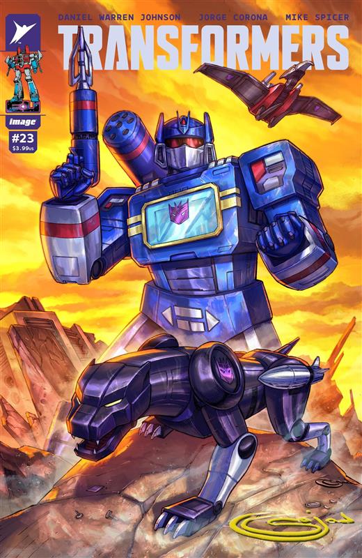 Transformers #23 Sajad Shah ***SIGNED*** Variant A Trade LTD 750 [8/13/25]