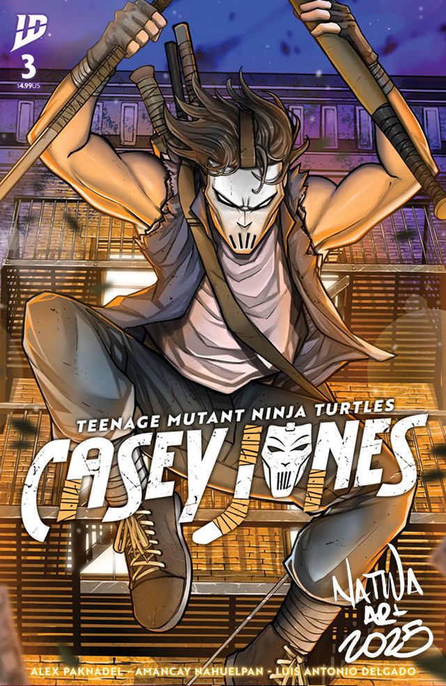 TMNT: Casey Jones 3 Nate Melendez ***SIGNED*** Variant A Trade LTD 500 [12/17/25]