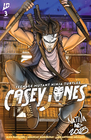 TMNT: Casey Jones 3 Nate Melendez ***SIGNED*** Variant A Trade LTD 500 [12/17/25]