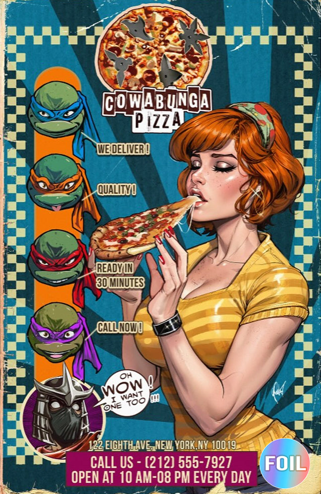 Teenage Mutant Ninja Turtles 9 Cedric Poulat Variant B Virgin Foil LTD 600 [6/4/25]