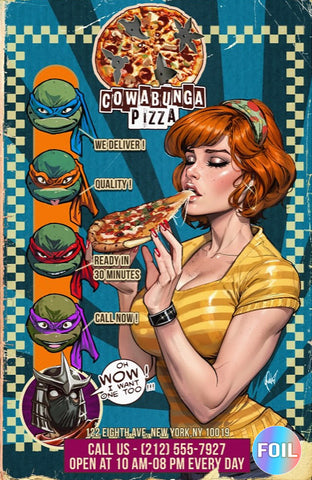Teenage Mutant Ninja Turtles 9 Cedric Poulat Variant B Virgin Foil LTD 600 [6/4/25]