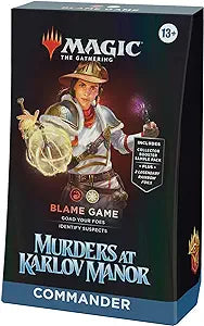 Magic The Gathering - Murders at Karlov Manor - Commander Deck - Blame Game