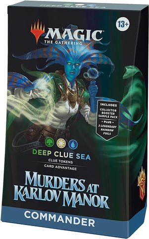 Magic The Gathering - Murders at Karlov Manor - Commander Deck - Deep Clue Sea
