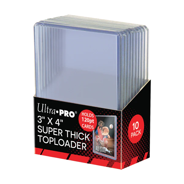 Ultra Pro Thick Toploaders (120pt) 3"x 4" (25ct)
