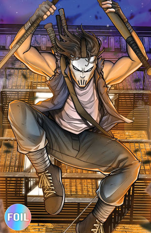 TMNT: Casey Jones 3 Nate Melendez Variant B Virgin Foil LTD 500 [12/17/25]