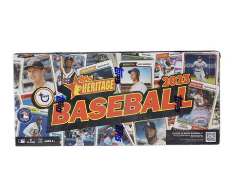 2023 Topps Heritage Baseball Hobby Box (24-packs)