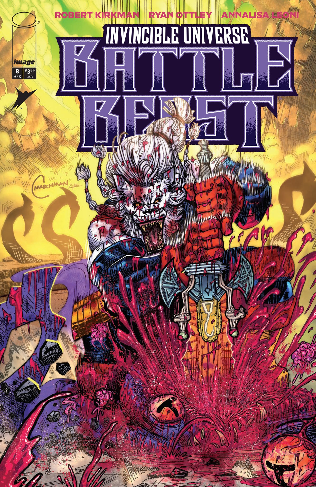Invincible Universe: Battle Beast #8 Chris Marchman LTD 1000 [4/15/26]