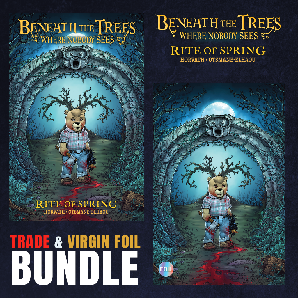 Beneath the Trees Where Nobody Sees: Rite of Spring #2 Josh C Lyman BUNDLE Variant A Trade + B Virgin Foil [10/9/25]