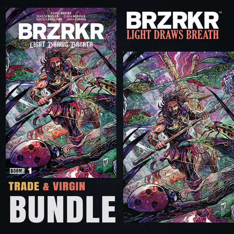 BRZRKR: Light Draws Breath #1 Vincenzo Riccardi BUNDLE Variant A Trade + B Virgin LTD 500 [5/27/26]