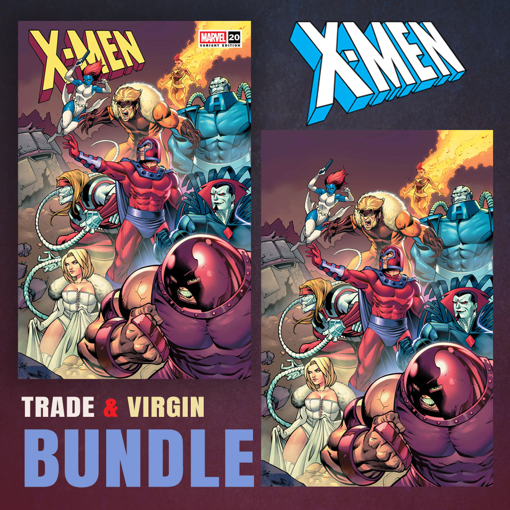 X-Men 20 Sajad Shah BUNDLE Variant A Trade + Variant B Virgin [8/13/25]