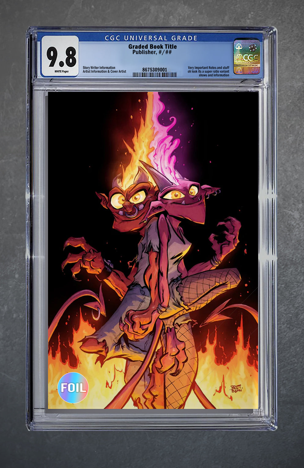 The Lucky Devils #1 CGC 9.8 Universal Series Brett Bean PCB Hobby Foil Edition A LTD 500 [1/8/25]
