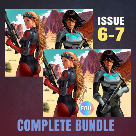 G.I. Joe 6 & 7 Ivan Talavera CONNECTING COVER BUNDLE Full Set