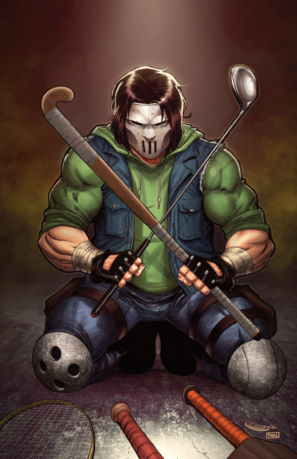 Teenage Mutant Ninja Turtles: Casey Jones #1 Sajad Shah Variant B Virgin LTD 600 [9/17/25]