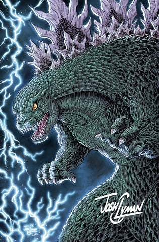 Godzilla's Monsterpiece Theatre Presents: Godzilla's the Odyssey #1 Josh C Lyman ***SIGNED*** Variant A Virgin LTD 500 [6/10/26]
