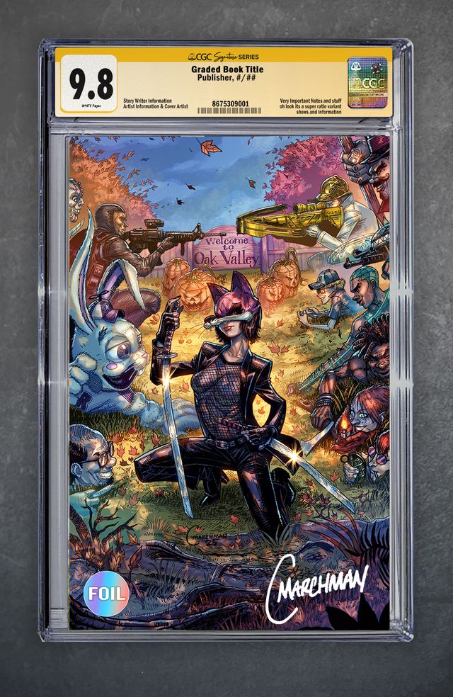 Exquisite Corpses 7 CGC Signature Series 9.8 Chris Marchman Variant B Virgin Foil LTD 500 [11/19/25]