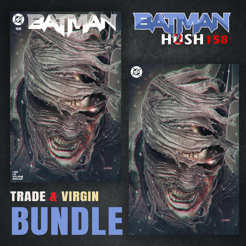 Batman 158 BUNDLE John Giang includes Variant A Trade + Variant B Virgin [3/26/25] Hush 2 H2sh