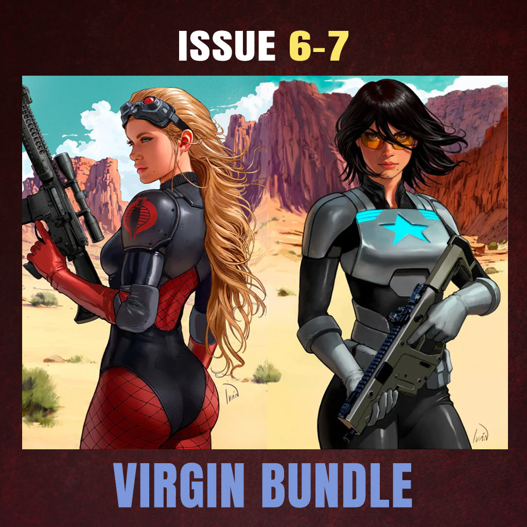 G.I. Joe 6 & 7 Ivan Talavera CONNECTING COVER BUNDLE Variant A Virgin