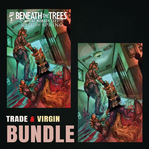 Beneath the Trees Where Nobody Sees: Rite of Spring #3 Chris Marchman BUNDLE Variant A Trade + B Virgin Foil [9/24/25]