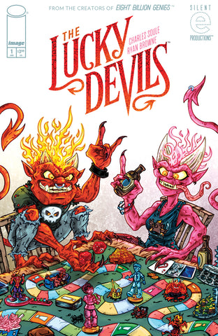 The Lucky Devil's #1 Josh C Lyman PCB Hobby Variant Cvr A Trade + Cvr B Virgin Bundle [1/8/25]