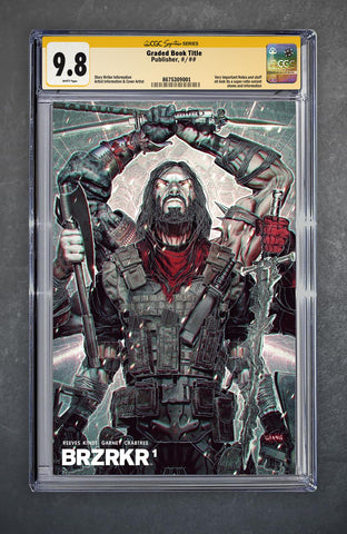 BRZRKR #1 CGC 9.8 John Giang LTD 500 [7/23/25]