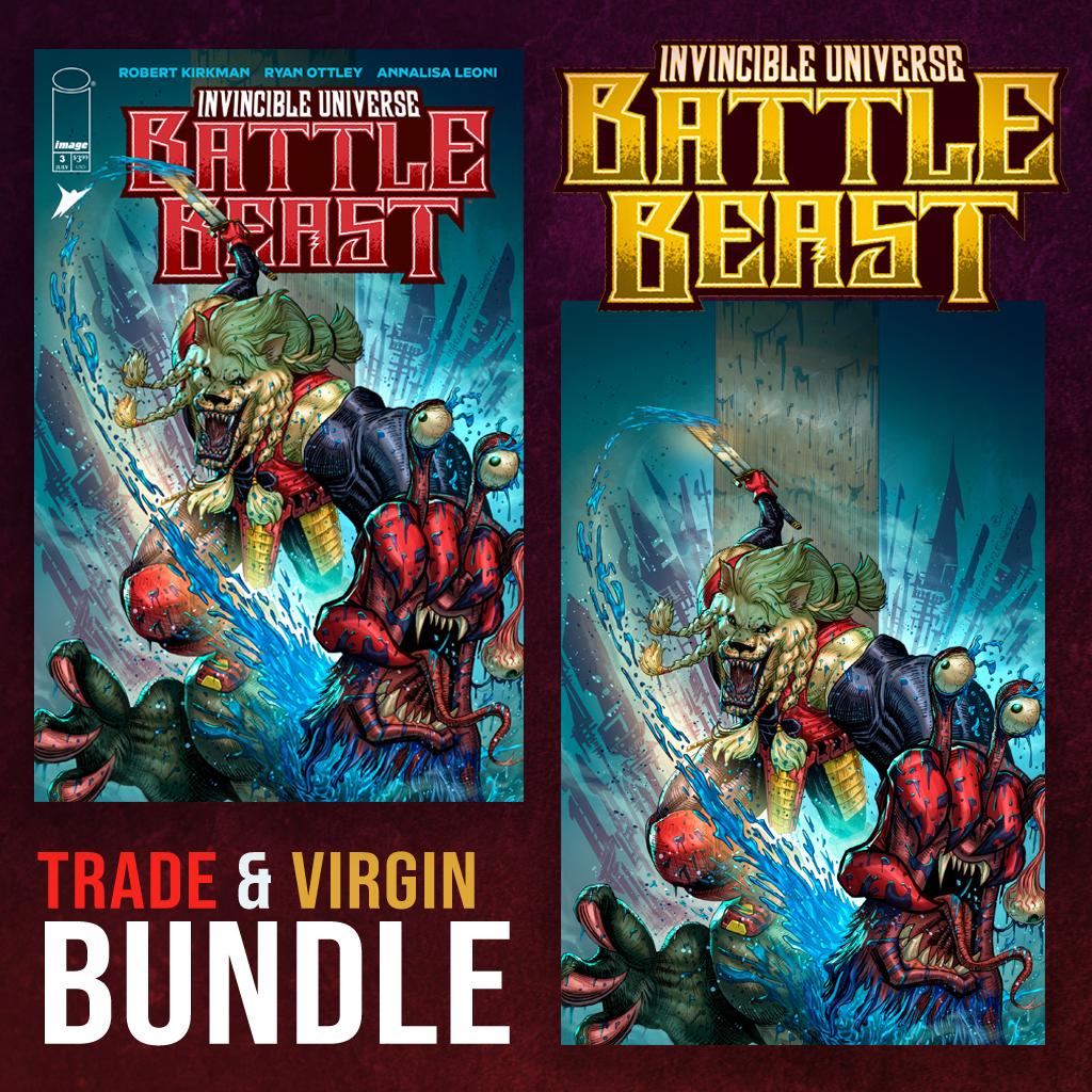 Invincible Universe: Battle Beast #3 Chris Marchman BUNDLE