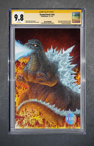 Godzilla 1 70th Anniversary Foil Classics CGC 9.8 Josh C Lyman LTD 500 [4/23/25]