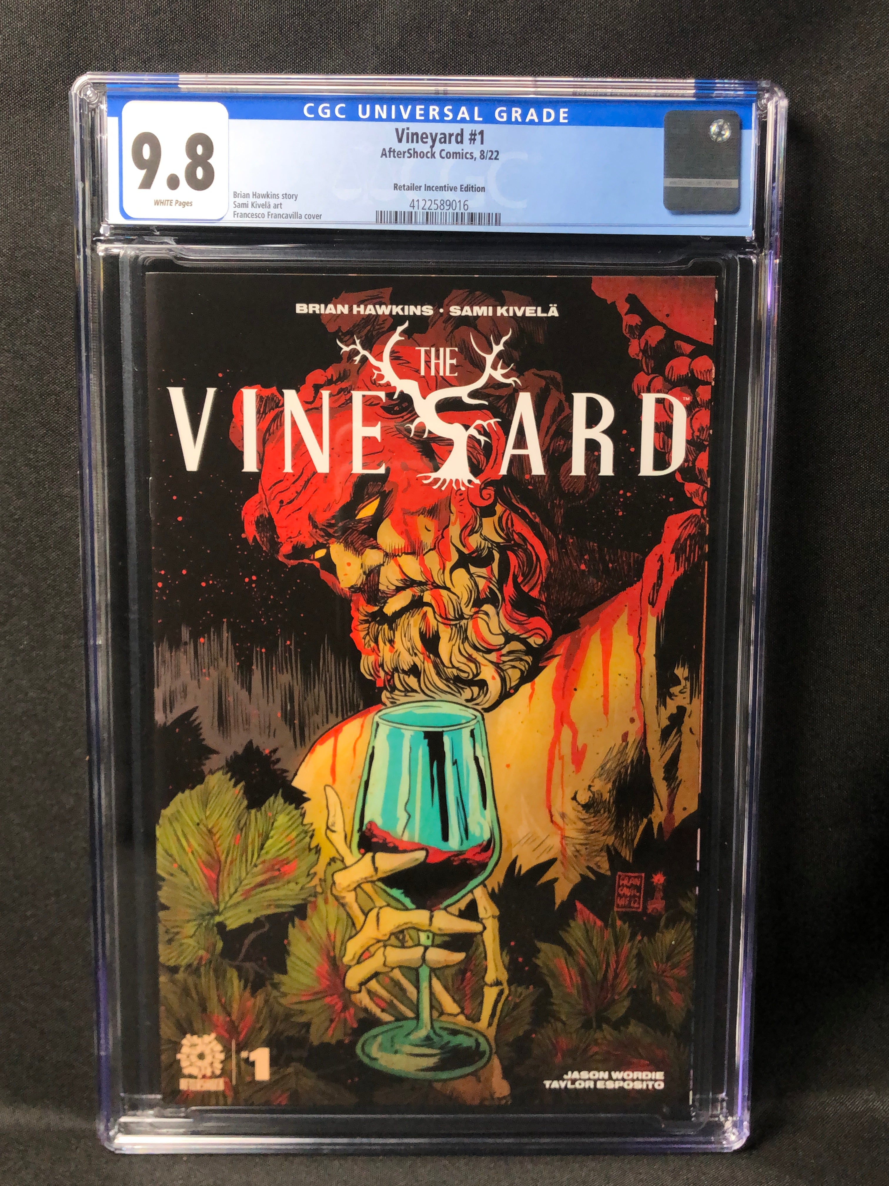 Vineyard #1 -- CVR Francesco Francavilla VAR - CGC 9.8