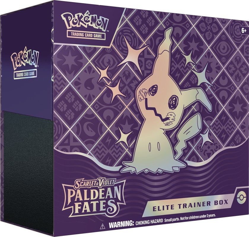 Pokemon - Scarlet and Violet - SV4.5 Paldean Fates - Elite Trainer Box