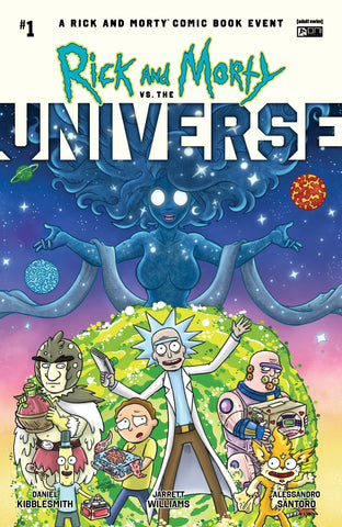 Rick and Morty vs the Universe #1 Josh C Lyman Variant A Trade LTD 500 [7/16/25]