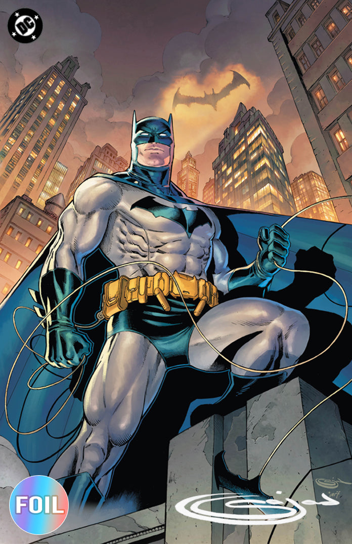 Batman 1 Sajad Shah ***SIGNED*** Variant B Virgin Foil LTD 1000 [10/9/25]