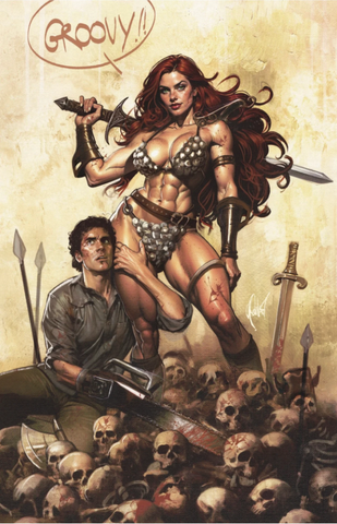 Red Sonja Vs. Aod 1 Cedric Poulat Variant A Virgin LTD 500 [4/9/25]
