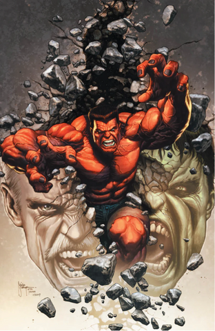 Red Hulk 1 Mico Suayan Variant B Virgin LTD 1000 [2/26/25]