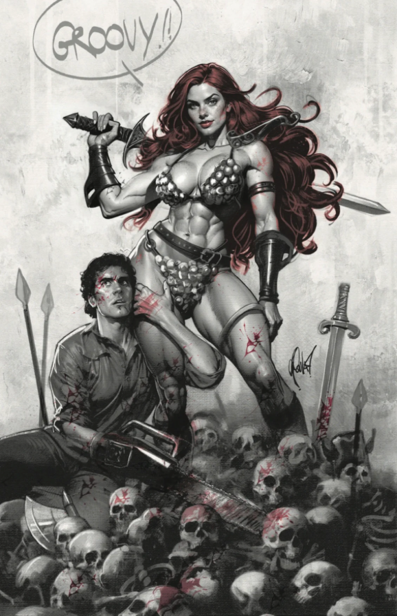 Red Sonja Vs. Aod 1 Cedric Poulat Variant B Virgin LTD 500 [4/9/25]