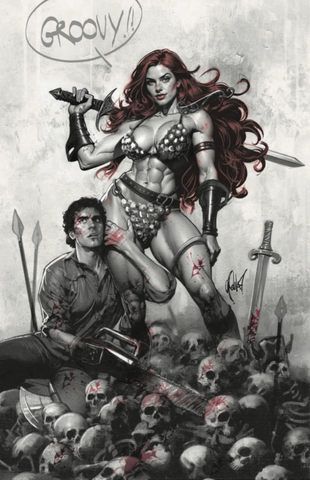 Red Sonja Vs. Aod 1 Cedric Poulat Variant B Virgin LTD 500 [4/9/25]