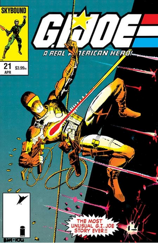 G.I. Joe A Real American Hero Silent Missions Editions 21 Ed Hannigan & Klaus Janson 1:25 Variant Cover D [4/15/25]