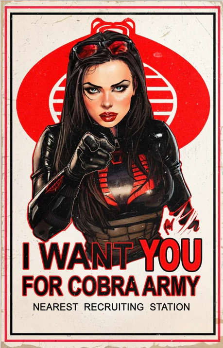 GI JOE 317 Cedric Poulat Variant A Virgin LTD 750 [6/4/25]